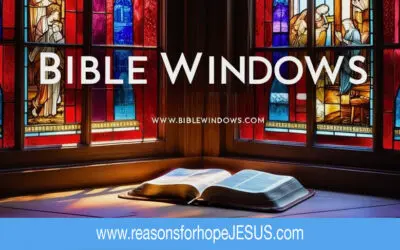 Morning Breaks Through Bible Windows
