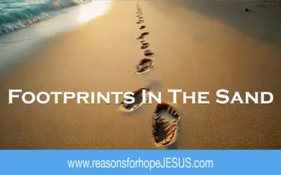 “Footprints in the Sand” Poem in Song