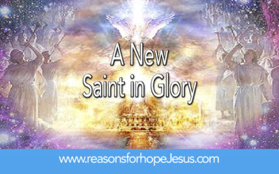 A New Saint in Glory