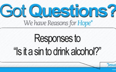 Responses to “Is it a sin to drink alcohol?”