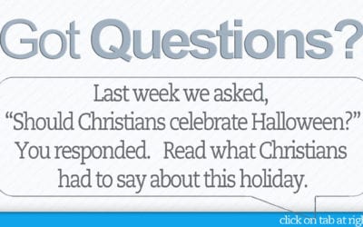Your thoughts about “should Christians celebrate Halloween?”