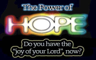 Do you have the “joy of your Lord” now?