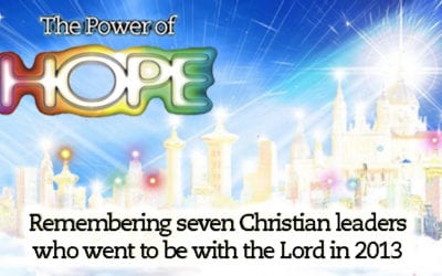 Remembering those who went to be with the Lord in 2013