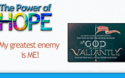 My greatest enemy is…ME!
