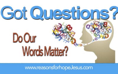 Do Our Words Matter?