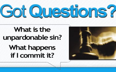 What is the unpardonable (unforgivable) sin? What if I commit it?