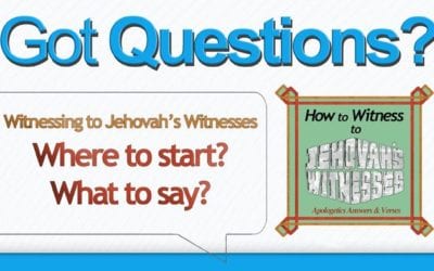 How should I witness to Jehovah’s Witnesses?
