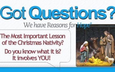 The Most Important Lesson for YOU in the Nativity Story?