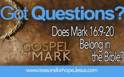 Does Mark 16:9-20 Belong in the Bible?