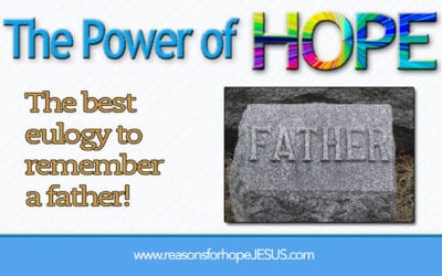 The best eulogy to remember a father!