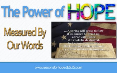 Measured By Our Words