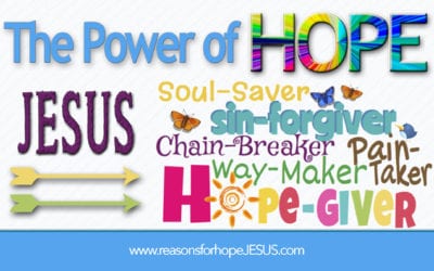 The Only Soul-Saver, Sin-Forgiver, Chain-Breaker, Pain-Taker, Way-Maker, Hope-Giver: Jesus