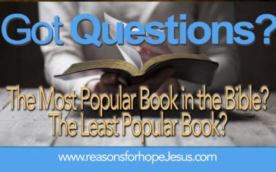 The Most Popular Book in the Bible? The Least Popular Book?