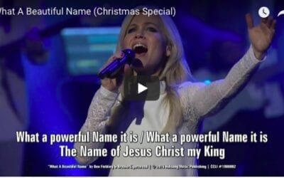 What a Beautiful Name:  Three Renditions of the Beautiful Name of Jesus