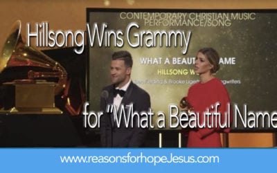 Hillsong Wins Grammy for “What a Beautiful Name”