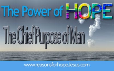 The Chief Purpose of Man