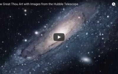How Great Thou Art with Images from the Hubble Telescope