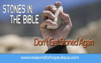 1. Don’t Get Stoned Again!  A Stone in Genesis