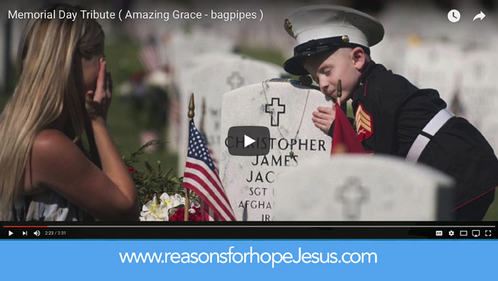 Memorial Day Bagpipes Tribute: Amazing Grace