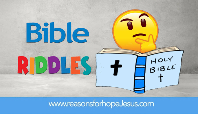 Bible Riddles: Money in the Bible » Reasons for Hope* Jesus