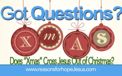 Does “Xmas” Cross Jesus Out of Christmas?