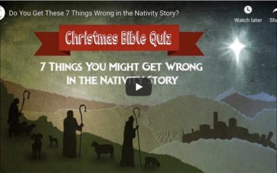 Do You Get These 7 Things Right or Wrong About the Nativity Story?
