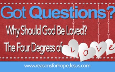 Why Should God be Loved? Four Degrees of Love