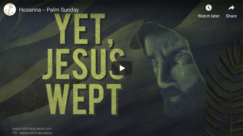Why Did Jesus Weep on Palm Sunday?