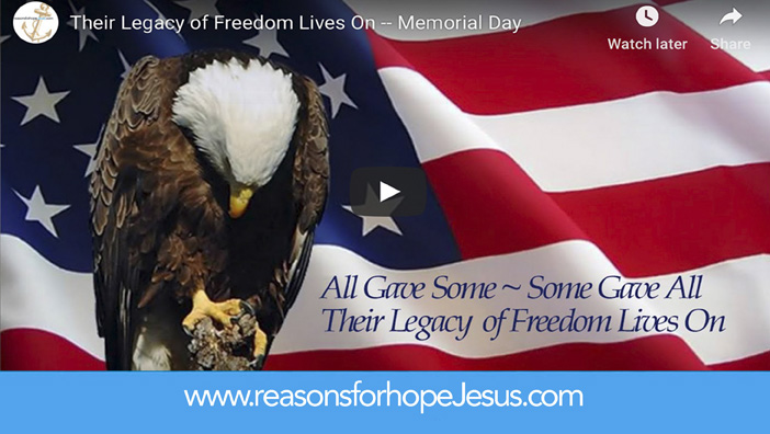 Their Legacy Of Freedom Lives On Reasons For Hope Jesus