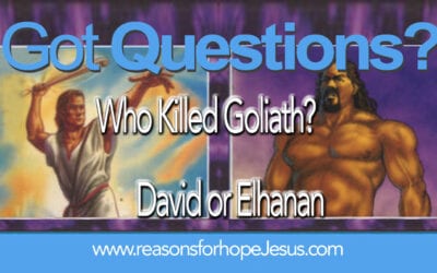 Did Elhanan Kill Goliath? (2 Sam 21:15) Or was it David? (1 Sam 17)