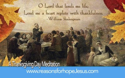 A Thanksgiving Day Meditation — Quotes from William Bradford