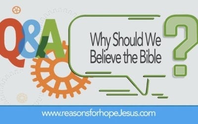 Why Should We Believe the Bible?
