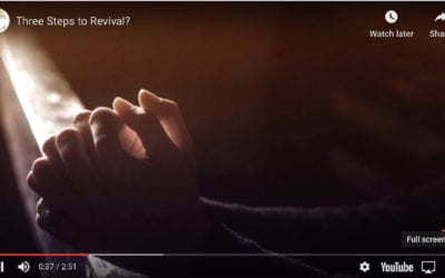 What are Three Steps to Revival?