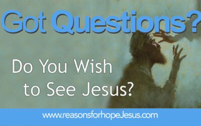 Do You Wish to See Jesus?