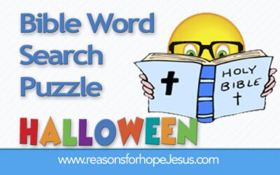 Halloween Word Search Puzzle