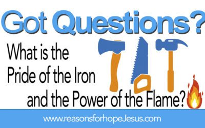 What is the Pride of the Iron and the Power of the Flame? Parable of the Axe, Saw and Hammer