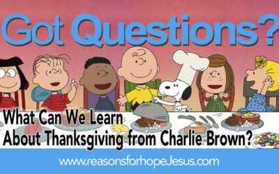 What Can We Learn About Thanksgiving from Charlie Brown?