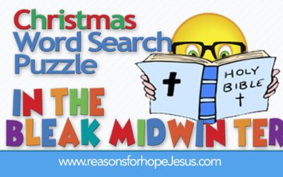 Christmas Word Search – “In the Bleak Midwinter”