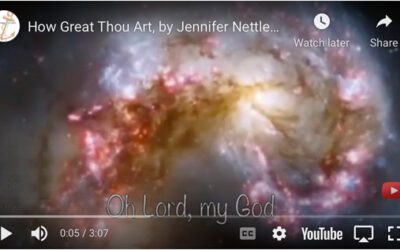 How Great Thou Art, by  Jennifer Nettles & John Glossen with  Hubble Telescope Pictures- Amazing!