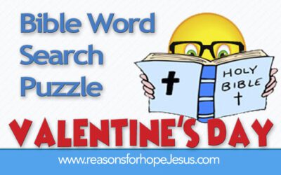 Valentine’s Word Search Puzzle — Love
