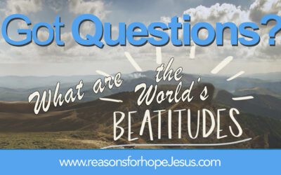 What are the World’s Beatitudes?