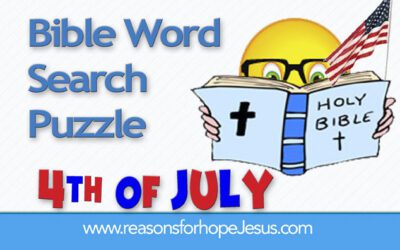 4th of July Word Search Puzzle