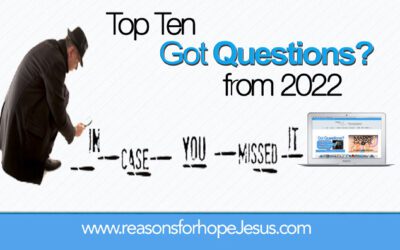 In Case You Missed It:  Top Ten Got Questions from 2022
