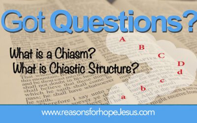 What is a Chiasm? Chiastic Structure in the Bible?