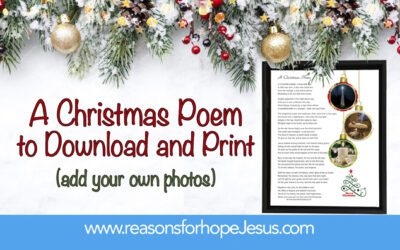 A Christmas Poem to Download and Print