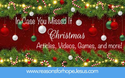 In Case You Missed It — Christmas Articles, Videos, Games