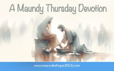 A Maundy Thursday Devotion