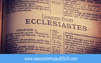 Short Video Lessons on the Book of Ecclesiastes
