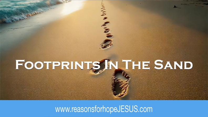 “Footprints in the Sand” Poem in Song